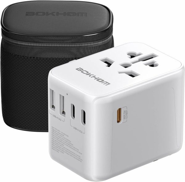 Worldwide Travel Adapter with USB C