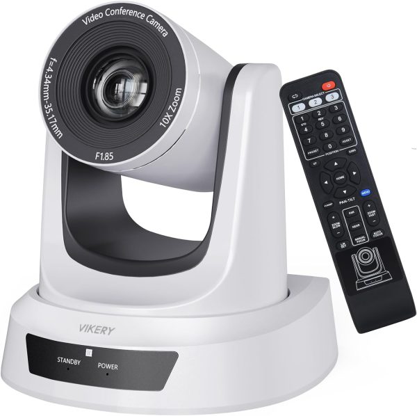 VIKERY 10X PTZ Camera with HDMI/3G-SDI/USB Output